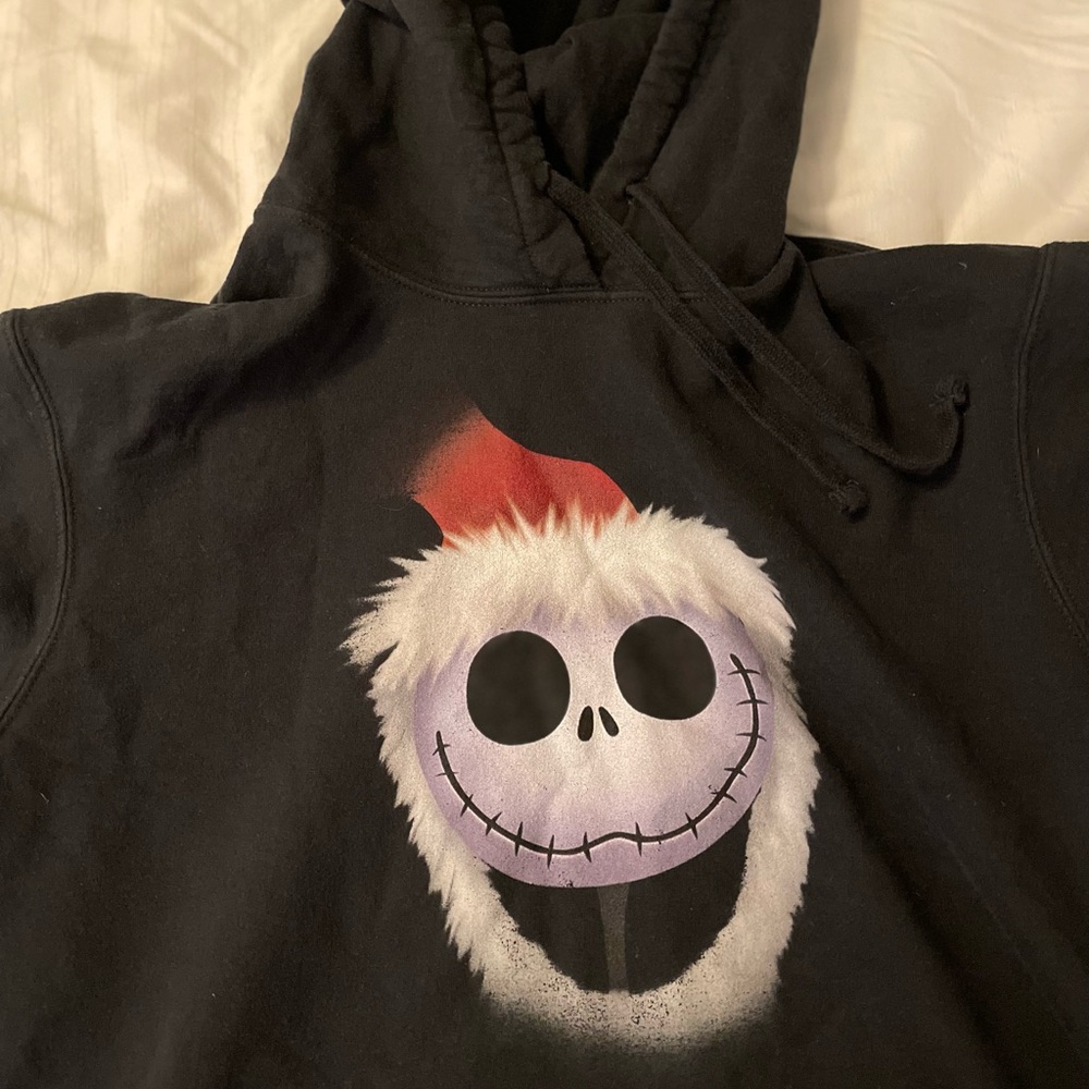Nightmare before Christmas black Disney jack hoodie